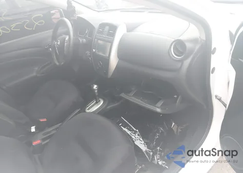 2019 Nissan Versa 1.6 Sv z USA, uszkodzony, nr VIN 3N1CN7AP2KL827591